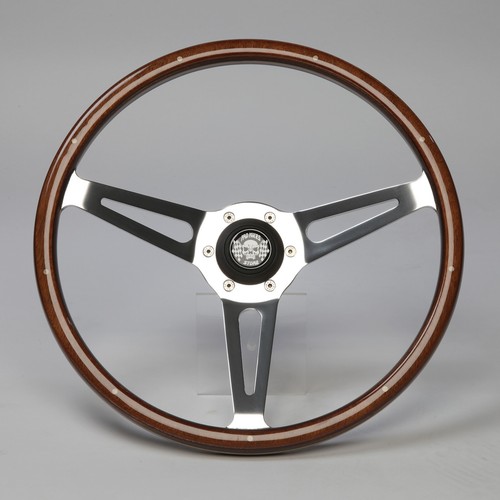 Holzlenkrad Sportlenkrad Holz 380mm Nabe VW Bus T3 Dehler Profi Syncro LLE LT35 - Picture 3 of 3