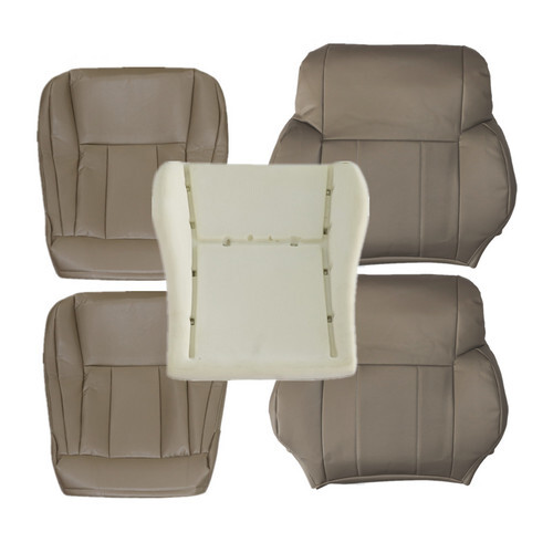 Para Toyota 4Runner 1996-2002 cubierta de asiento de conductor pasajero roble bronceado parte inferior superior - Imagen 2 de 83