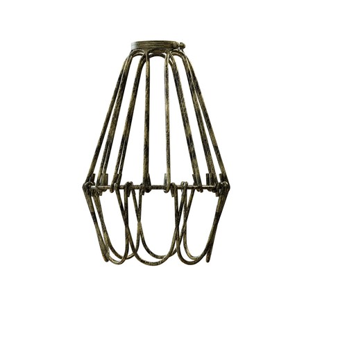 Lampada a sospensione vintage loft gabbia in metallo E27 B22 filo plafoniera - Foto 105 di 269