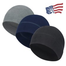 Fleece Watch Cap - Mens Army Military Tactical Beanie Hat Winter Warm Skull Cap