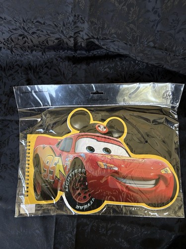 Lightning McQueen Malbuch Disney Cars geformter Notizblock Ausmalbilder - Bild 1 von 4