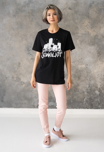 Junglist T Shirt Jungle UK Garage Drum and Bass DnB EDM Mens Graphic Printed Tee - Picture 5 of 8