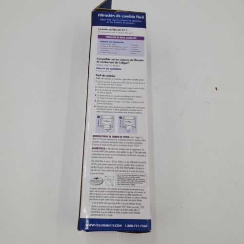 Culligan: Cartucho de repuesto de filtro de agua RC-EZ-3 con filtración avanzada - Imagen 3 de 6