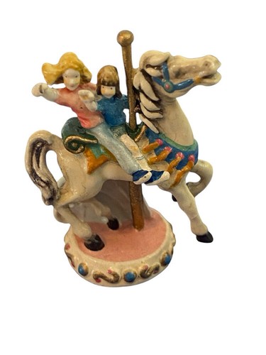 RARA Figurina GOEBEL OLSZEWSKI CAROUSEL DAYS 637-P serie americana come nuova