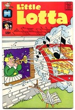 LITTLE LOTTA #94 1971-HARVEY COMICS TRUMPET MUSIC COVER FN