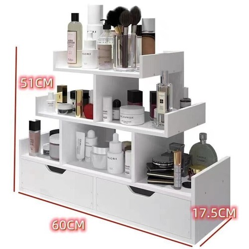 CONTENITORE BOX ESPOSITORE PER TRUCCO ORGANIZER PORTA COSMETICI MAKE UP ROSSETTO - Foto 3 di 3
