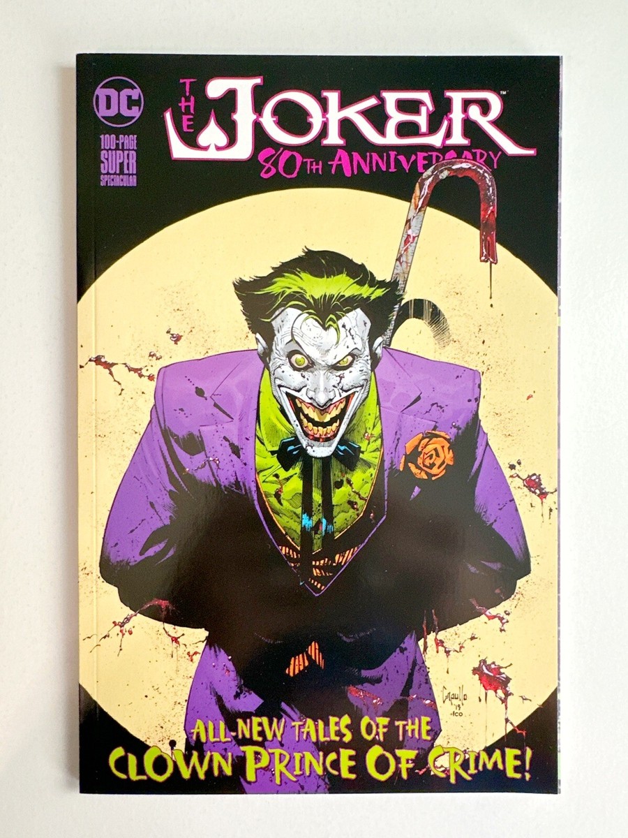 THE JOKER 80th Anniversary DC COMICS 100 Page Issue BLOODY CROWBAR