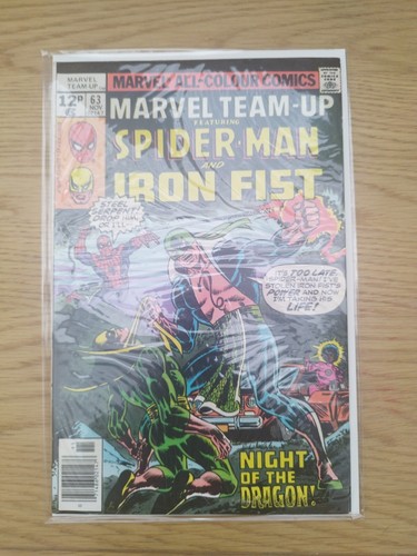 Marvel Comics Team Up Spider-Man und Iron Fist #63 1977 KOSTENLOSER UK-VERSAND Bronzezeit - Bild 7 von 7
