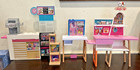 Barbie Lot Accessories Furniture Barbie Items Playsets