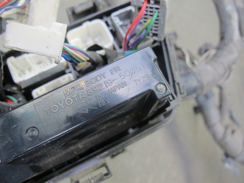 08-09 LEXUS UVF46 LS600hL 2UR-FSE ENGINE WIRE WIRING HARNESS FUSE BOX SET OEM - Picture 7 of 23