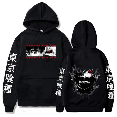 Anime Hoodie Mens Fashion Warm Sweatshirt Graphical Printed Hip Hop Hoodies - Bild 20 von 31
