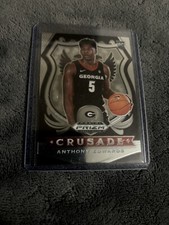 2020-21 PANINI PRIZM ANTHONY EDWARDS #81 CRUSADE ROOKIE SILVER NBA BASKETBALL 