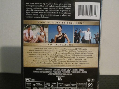 Thunderball (DVD 2008, 2-Disc Set) Sean Connery is James Bond digitally restored - Picture 5 of 7
