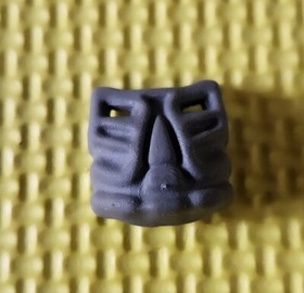 LEGO BIONICLE Krana Masks Complete Set of 8 DARK GRAY (Lehvak-Va 8552)