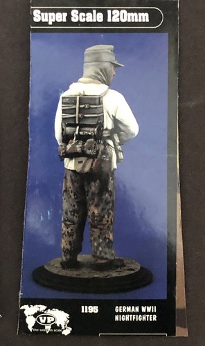Chasseur de nuit allemand vintage 1195 Verlindin 120 mm 1/16 Seconde Guerre mondiale avec vampire StG 44 & ZG - Photo 2 sur 6