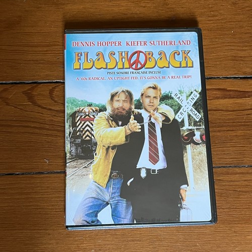 Flashback DVD (1990) NEW SEALED Dennis Hopper Kiefer Sutherland