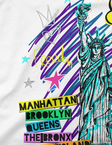 Freiheitsstatue Herren Fun T-Shirt S bis 4XL New York City NY NYC Statue of Libe - Picture 14 of 14