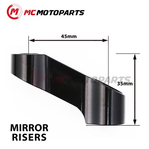 CB Rearview Mirror Extender Risers For Honda CB 400X 2012-2015 12 13 14 15 - Picture 6 of 6