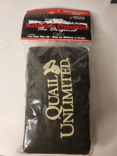 Vintage Quail Unlimited SACKUPS Rifle Shotgun Sack USA Silicone Treated - Picture 3 of 6
