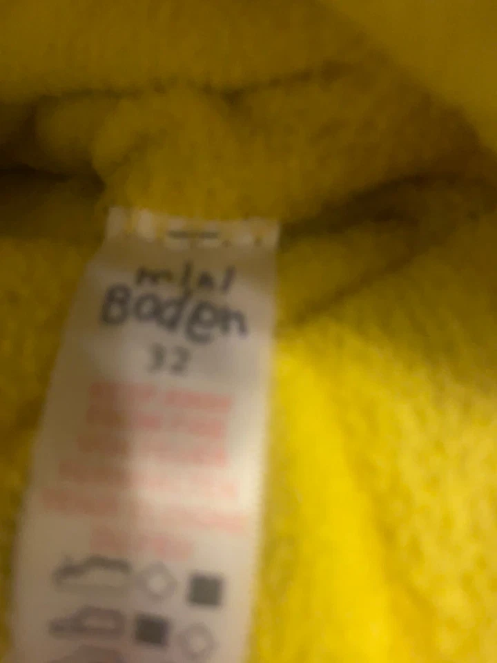 Mini Boden Boys Yellow Fleece Lined Snow Boots Size EU 32/Youth 1 - Image 4 of 4