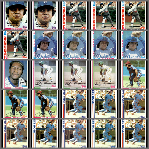 Massive 1982 Topps HOF & Star Lot - 395 Cards - Smith Henderson Rose Carlton - Picture 2 of 16