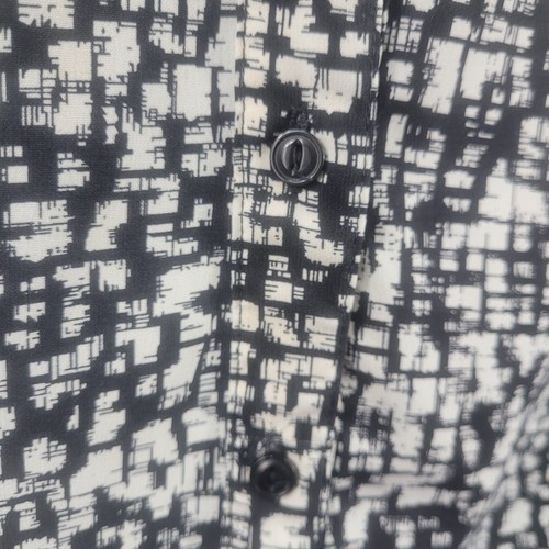 Club Z Collection Top 2X Knopfleiste schwarz weiß Bluse 3/4 Ärmel gebraucht, in einwandfreiem Zustand Übergröße - Bild 7 von 8