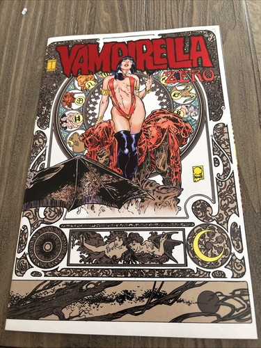 VAMPIRELLA ZERO Joe Quesada Cover Harris Comics Vampi Dame Tod Erwachsene sehr guter Zustand
