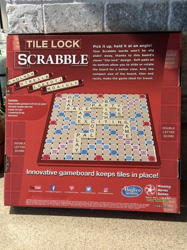 Tile Lock Scrabble Board Game - Complete Set / Pre-owned - Picture 3 of 10