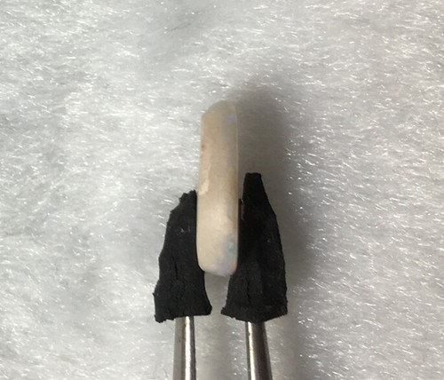 Australian White Opal from cobber pedy gem jewllry pendant ring wholesale - Foto 6 di 12