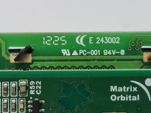 MATRIX ORBITAL GLK24064-25 GRAPHIC LCD DISPLAY MODULE - Picture 10 of 15