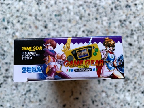 Sega Game Gear Micro Yellow Plus4 Portable Game 4 Soft Incled Final Conflict etc - Picture 7 of 7