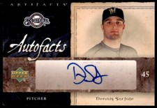 2007 Upper Deck SPx Autofacts Dennis Sarfate Auto Milwaukee Brewers #AU-DS
