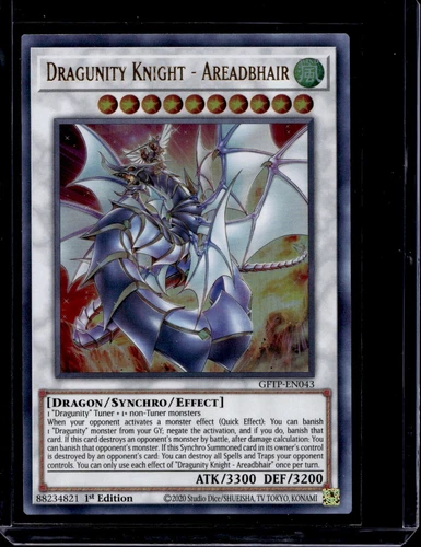 Yu-Gi-Oh! Dragunity Knight - Areadbhair GFTP-EN043 1st Edition Ultra Rare NM
