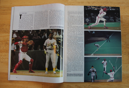 Sports Illustrated October 29 1990 Chris Sabo Reds World Series 1990 NO LABEL - Bild 5 von 9
