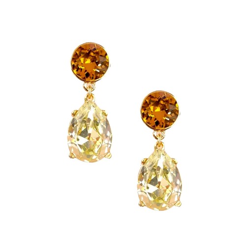 Kenneth Jay Lane,Pearl & Tanzanite Crystal Teardrop Pierced Earrings, Lots of... - Picture 2 of 41