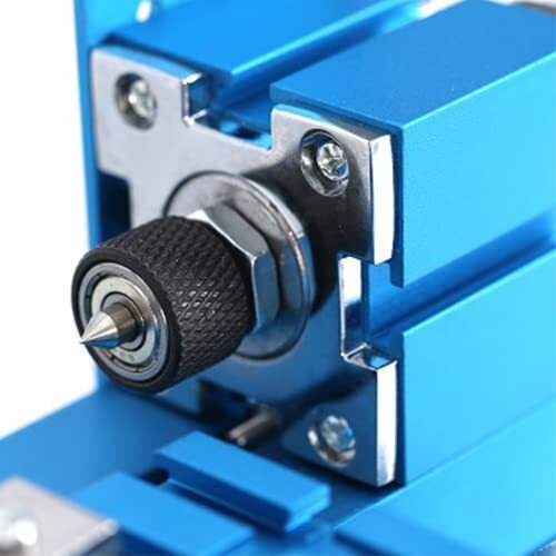 Mini fresadora de torno de metal motorizada hágalo usted mismo educación modelado para carpintería - Imagen 32 de 68