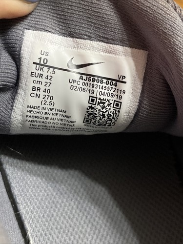 Nike Women's Flex Experience RN 8 Cool Gray Size 10 AJ5900 - 012 - Picture 6 of 7