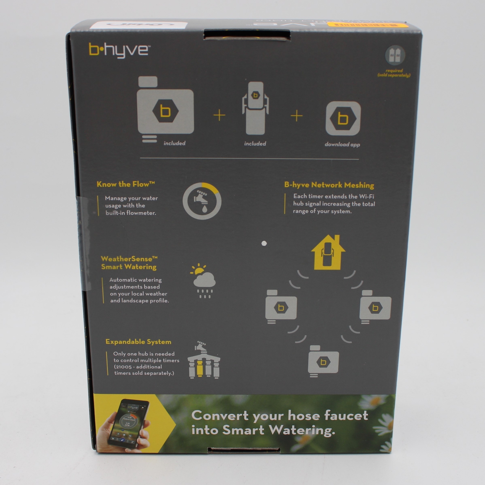 Orbit BHyve Smart WiFi Hose Faucet Timer & Hub 2100420 eBay