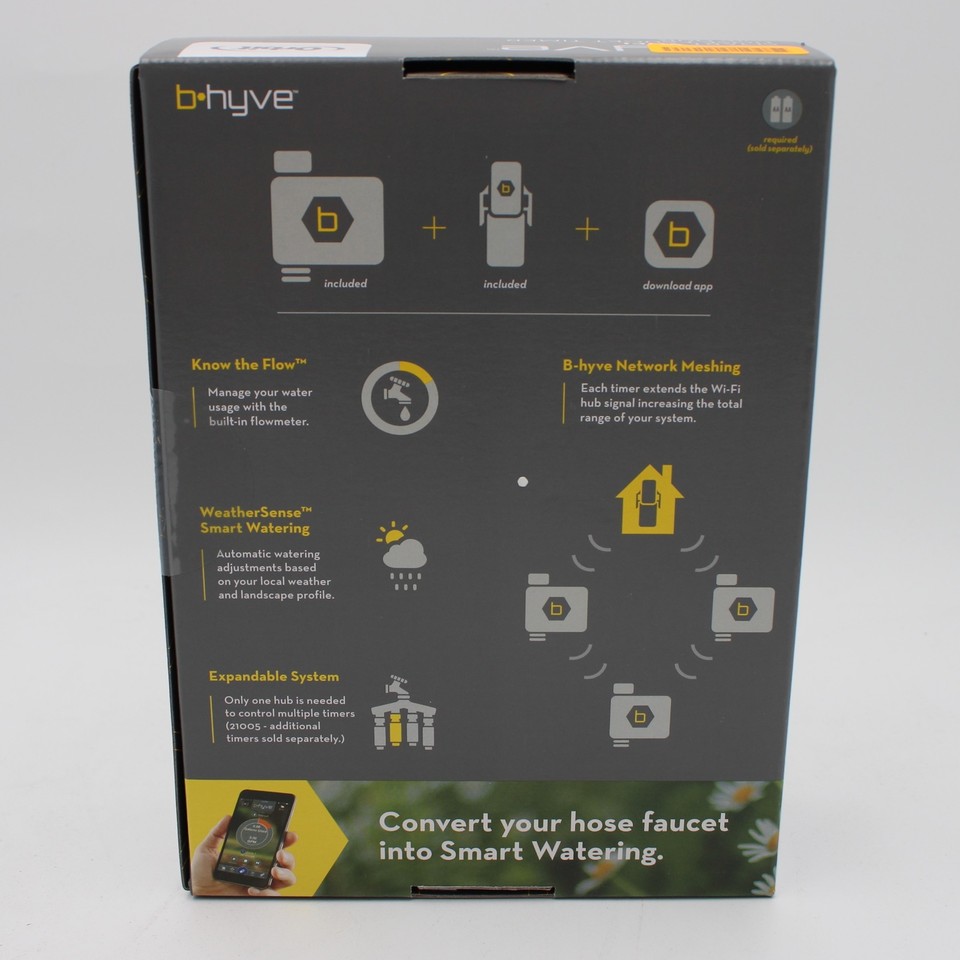 Orbit BHyve Smart WiFi Hose Faucet Timer & Hub 2100420 eBay