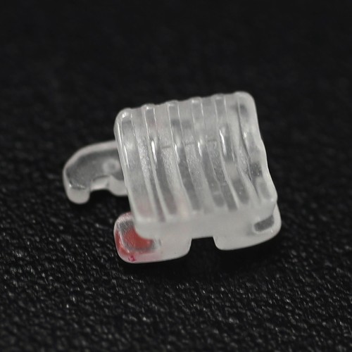 Brackets de ortodoncia dental brackets de cerámica estética transparente Roth MBT 022 345 gancho - Imagen 11 de 48