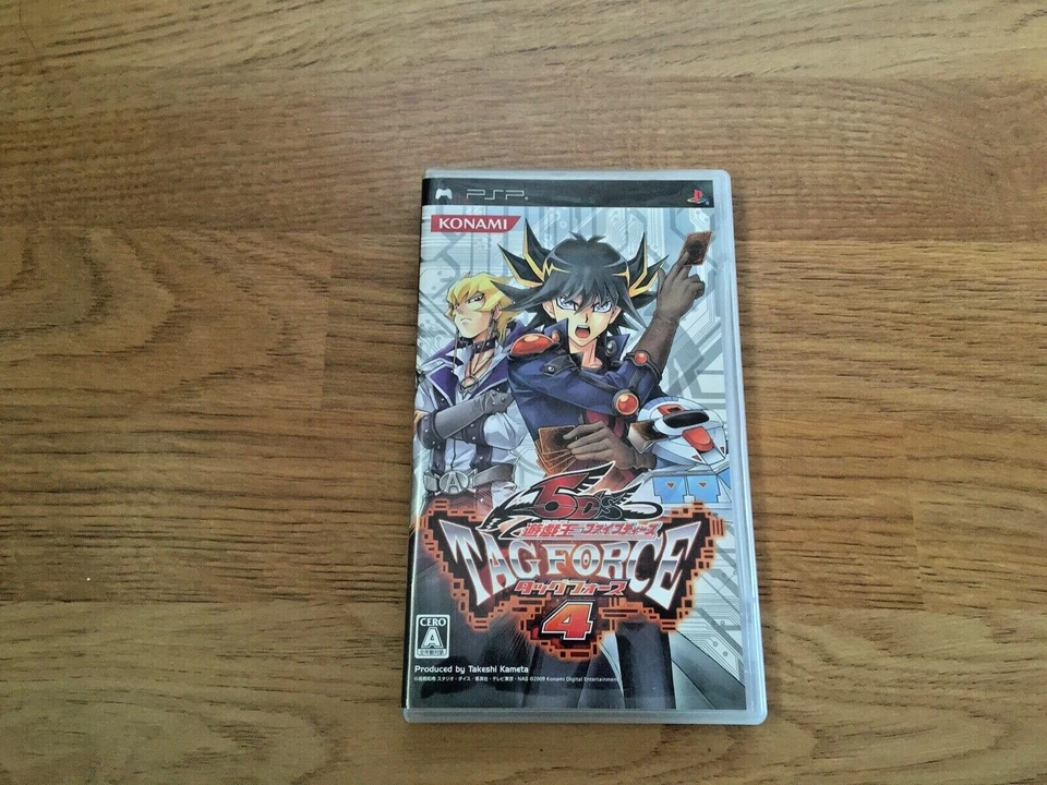 Yu-Gi-Oh! 5D's Tag Force 4 Sony PlayStation Portable PSP JP Import, foto 1 de 3