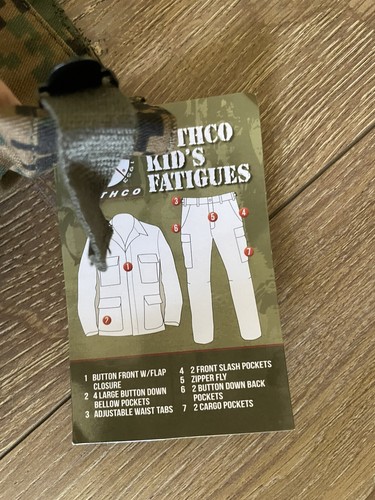 Rothco 66115 Kids Pants Sz L Desert Digital Camo WDLD NWT - Picture 2 of 4