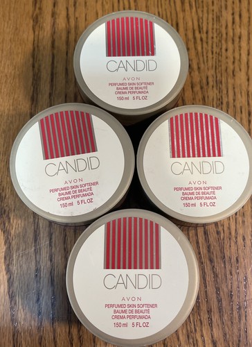 4-Avon Candid parfümierte Creme Hautweichmacher Feuchtigkeitscreme weich glatt 150ml/5oz - Bild 1 von 4