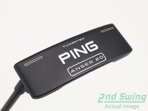 Ping 2023 Anser 2D Putter Graphite Left Black Dot 35.0in - Picture 1 of 9