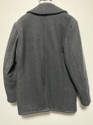 ‼️美品made in USA SCHOTT PEA JACKET Schott Pea Coat Gray size 38 Made In USA Shipping from Japan