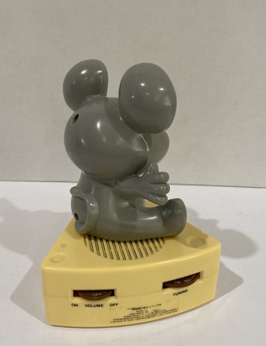 1985 Radio Shack "Blabber" Maus beweglicher Mund AM Radio Power Tronic Nasta funktioniert - Bild 4 von 10