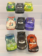 DISNEY PIXAR CARS 3 Movie LOT OF 9 DIECAST Jackson Storm 19 28 Racers Play Cond