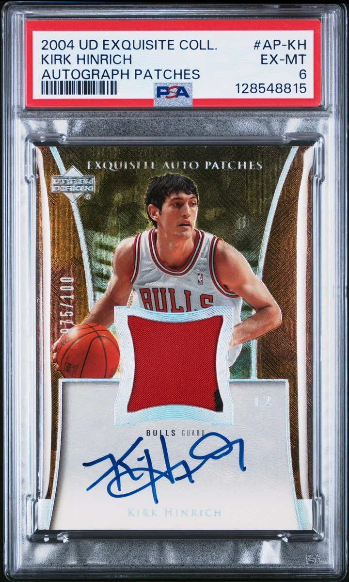 Kirk Hinrich Basketball Autographed Sports Trading Cards