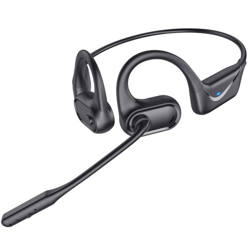 Bluetooth Headset with Microphone, Open Ear Headphones, Dual Connect Bluetoot...