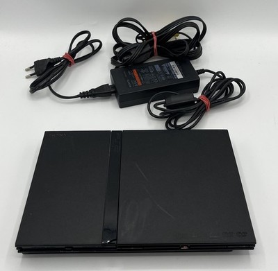 Playstation 2 Slim Konsole schwarz SCPH-77004 Ps2 Ersatzkonsole Heimkonsole
